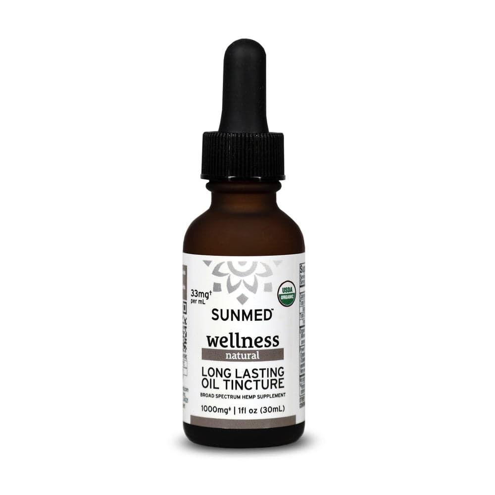 SunMed Organic Broad Spectrum CBD oil tincture